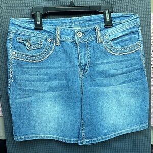 Natural Reflections Women's Blue Denim Shorts